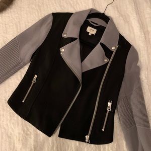 Aritzia Wilfred 2 tone Moto jacket Montesson